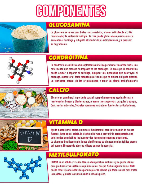 SUPER GLUCOSAMINA 60 CPASULAS
