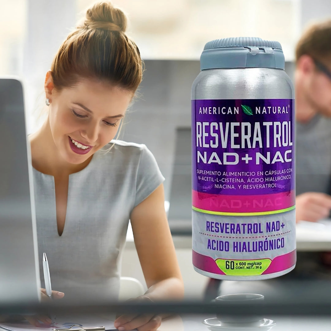 RESVERATROL NAD+NAC ETIQ MORADA
