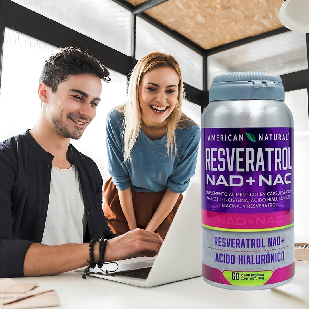 RESVERATROL NAD+NAC ETIQ MORADA
