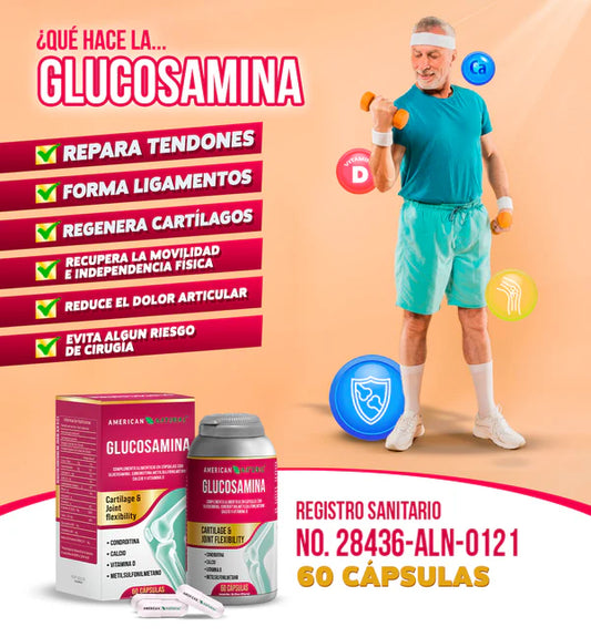 SUPER GLUCOSAMINA 60 CPASULAS