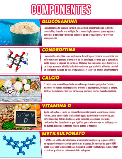 SUPER GLUCOSAMINA 60 CPASULAS