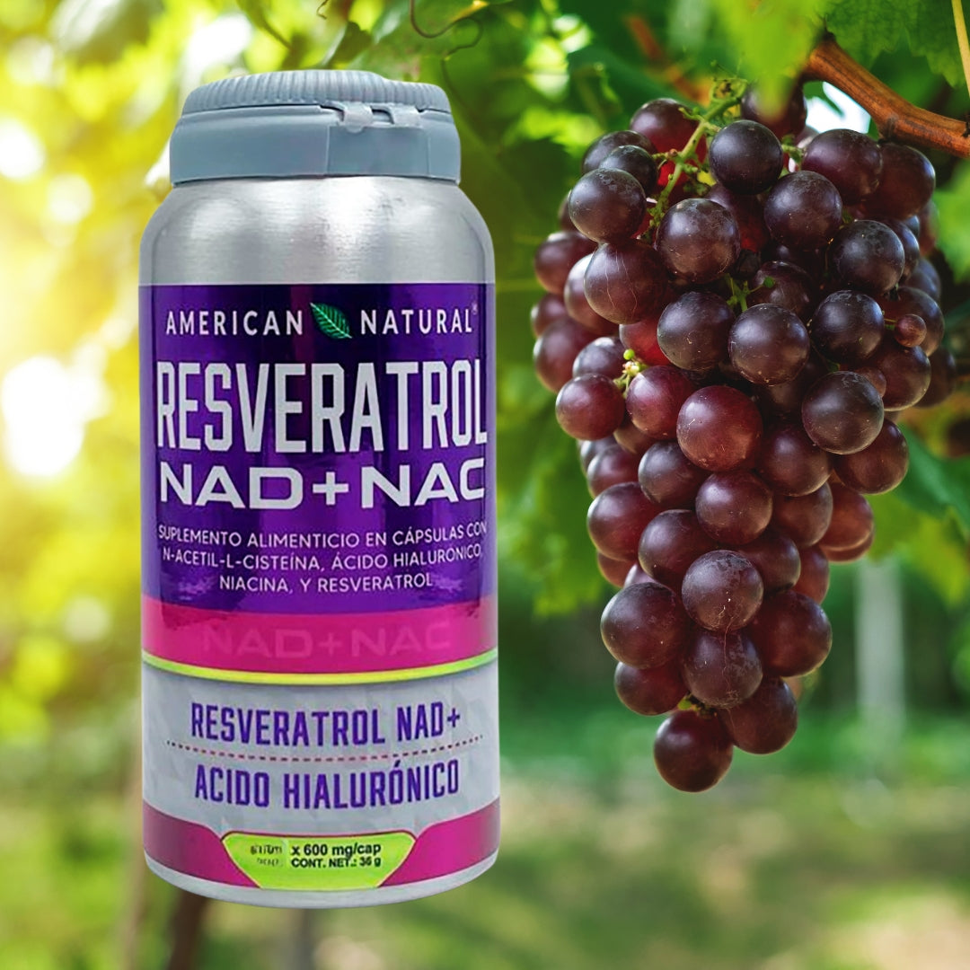 RESVERATROL NAD+NAC ETIQ MORADA